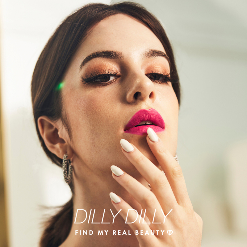 DillyDilly Cosmetics Love Velvet Moisture Liquid Lip Gloss Step 3. THE DAY / 0.15 oz