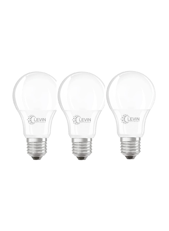Levin LED Bulb 9W, E27, 3000K, Warm White