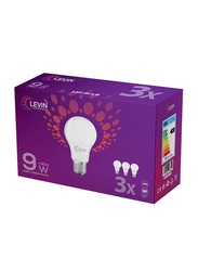 Levin LED Bulb 9W, E27, 3000K, Warm White