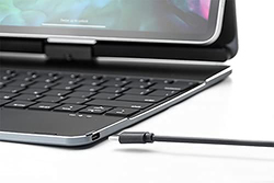 Doqo Wireless Smart 360 Aluminium Keyboard Case for Apple iPad Pro 12.9-inch, Spacegray