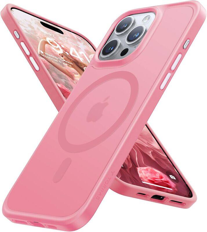 

Torras Guardian Magnetic Series (X00RP43B066) Case For iPhone 15 Pro Max Pink