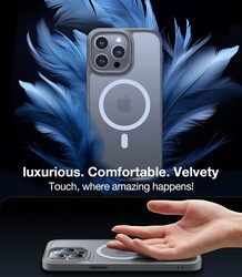 Torras Guardian Magnetic Series (X00FX0875) Case For iPhone 15 Pro Titanium Grey