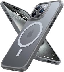 Torras Guardian Magnetic Series (X00FX0875) Case For iPhone 15 Pro Titanium Grey