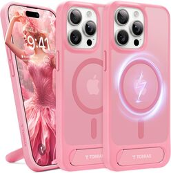 Torras UPRO Pstand Series (X00RP109K018) Case For  iPhone 15 Pro Pink