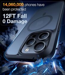 Torras Guardian Magnetic Series (X00FX0087) Case For iPhone 15 Pro BLack