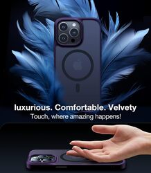 Torras Guardian Magnetic Series (X00RP43B072) Case For iPhone 15 Pro Dark Purple