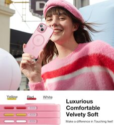 Torras Guardian Magnetic Series (X00FX0869) Case For iPhone 15 Light Pink