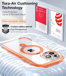 Torras UPRO Ostand SS Series (X00FX0471) Case For iPhone 15 Pro Orange