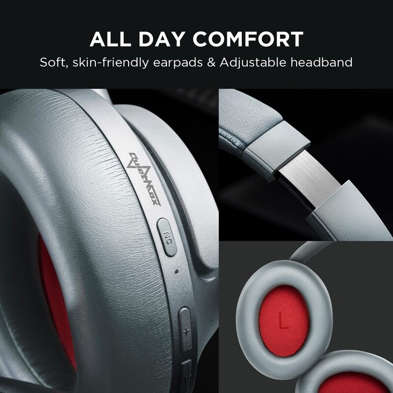 1MORE SonoFlow Active Noise Cancelling Headphones Silver