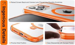 Torras UPRO Ostand SS Series (X00FX0471) Case For iPhone 15 Pro Orange