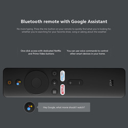 Xiaomi Mi Android TV Stick with Built-In-Chromecast, Black