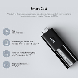 Xiaomi Mi Android TV Stick with Built-In-Chromecast, Black