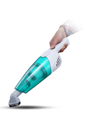 Deerma 2-in-1 Lightweight Handheld Vacuum Cleaner, 600W, DX118C, Blue