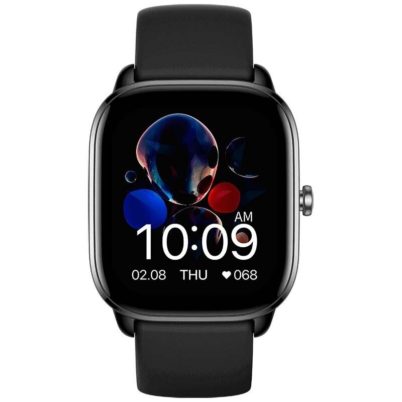 

Amazfit GTS 4 Mini Smart Watch Ultra Slim 1.65-inch AMOLED Display 24H Health Management GPS 15 Days Battery Life - Black