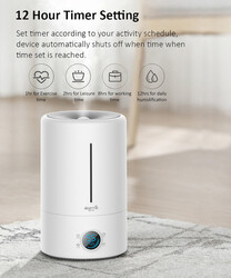 Deerma Touch Display Smart Humidifier, 5L, F628S, White