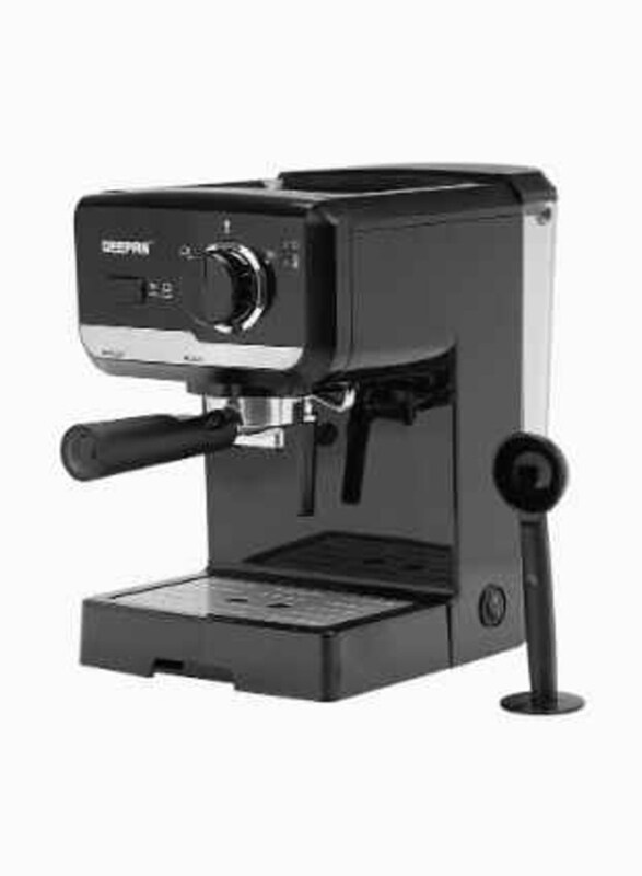

Geepas 1.25L Cappuccino Maker, 1140W, GCM41507, Black