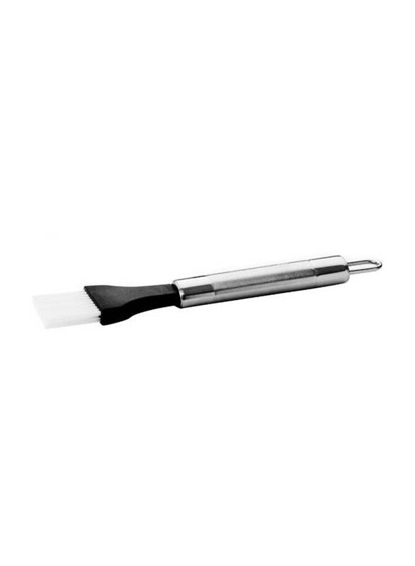

Royalford 20.5cm Stainless Steel Grill Brush, RF2052B, Silver/Black