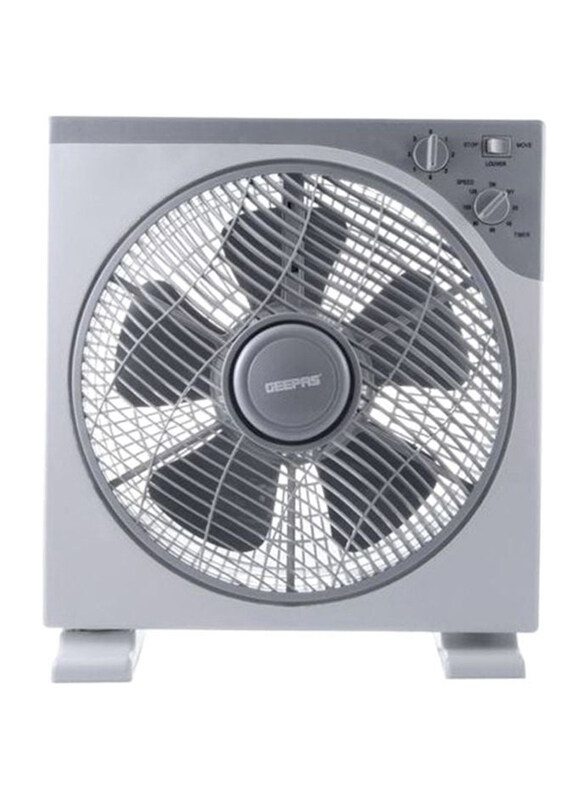 

Geepas Electric Table Fan, 45W, GF926, Grey