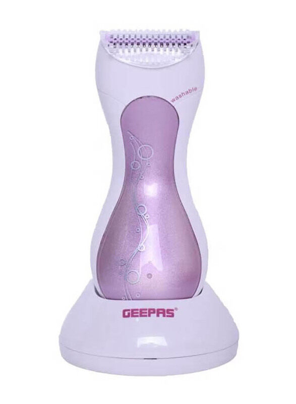 

Geepas Rechargeable Shaver Epilator, GLS8678, Pink/White