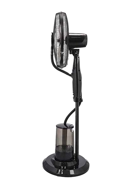 Geepas 16-inch Mist Fan with Remote Control & LCA Display, 75W, GF21160, Black