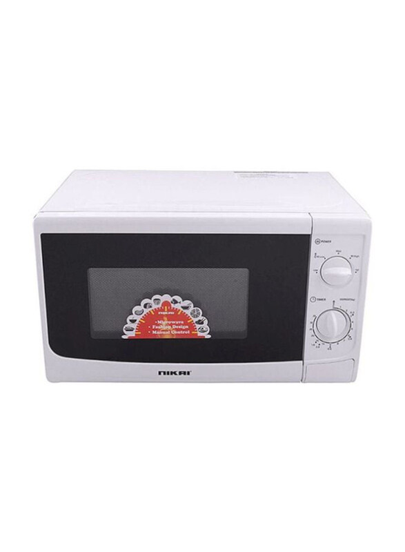

Nikai 20L Microwave Oven, 700W, NMO515N9, White/Black