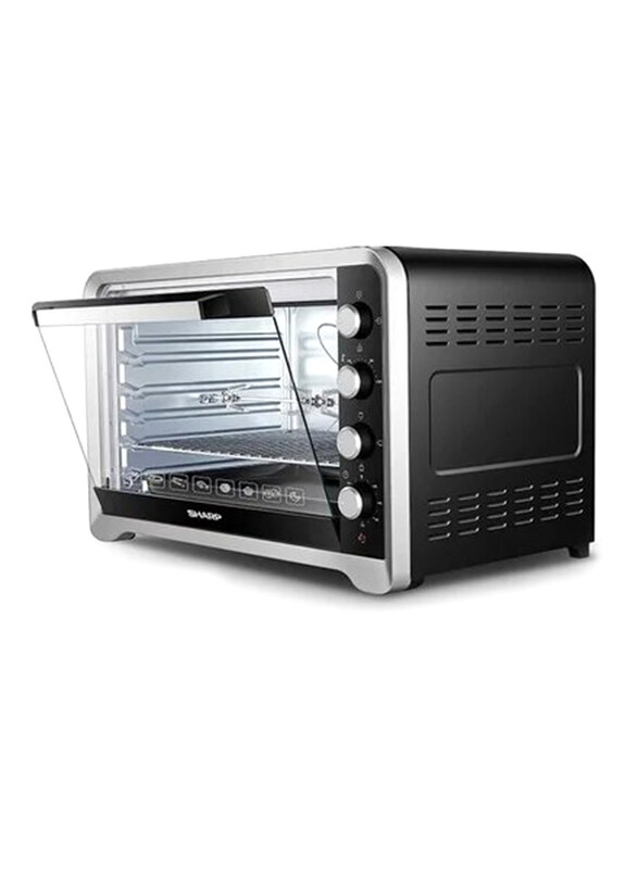 

Sharp 100L Electric Convection Oven, 2800W, EO-G120K-3, Black/Silver