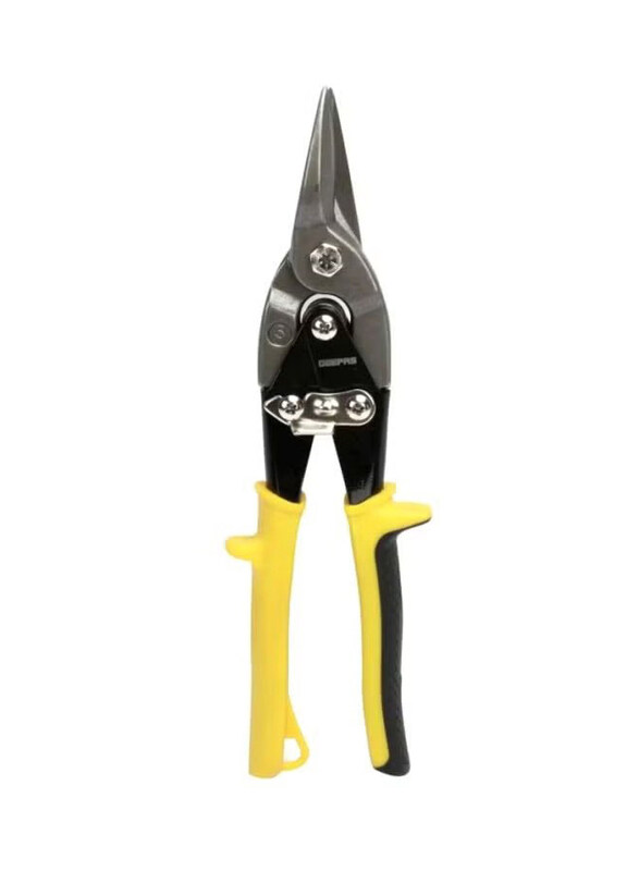 

Geepas Aviation Snip Straight Cut, GT59112, Yellow/Black/Silver