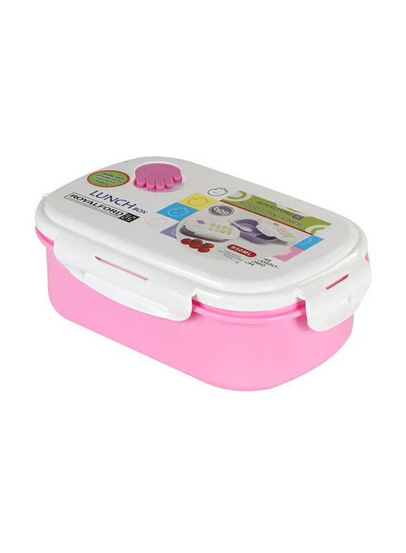 

Royalford Food Container, 950ml, Pink/White