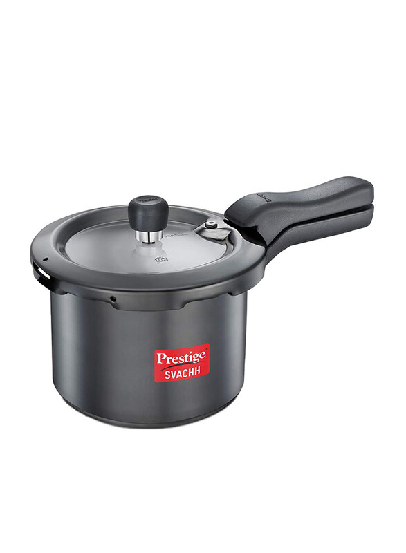 

Prestige 3 Ltr Pressure Cooker, MPD20223, Grey/Black