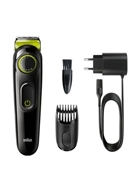 

Braun Rechargeable Beard & Hair Trimmer, BT3221, Black