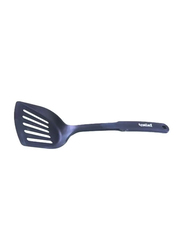 Royalford Nylon Tilted Slotted Spatula for Non Stick Cookware, RF1196, Grey