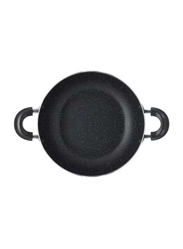 

Generic 26cm Non Stick Wok Pan with Induction, DC1883, Black