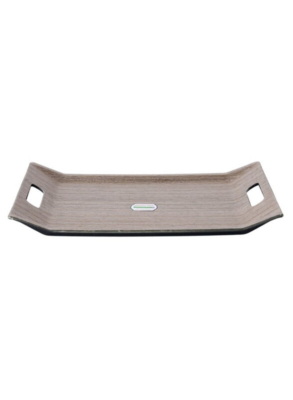 

Royalford Wooden Finish Serving Tray, 46 x 31cm, Grey