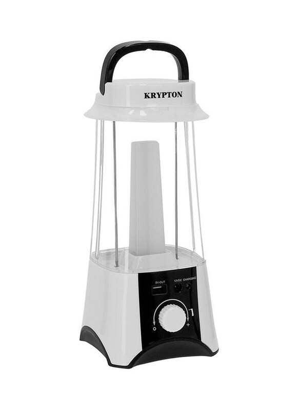 

Krypton Attractive Emergency Lantern, Black/White