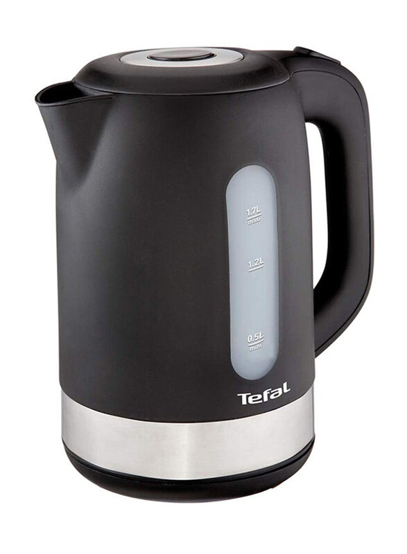 

Tefal 1.7L Equinox Kettle, 2400W, KO330827, Black