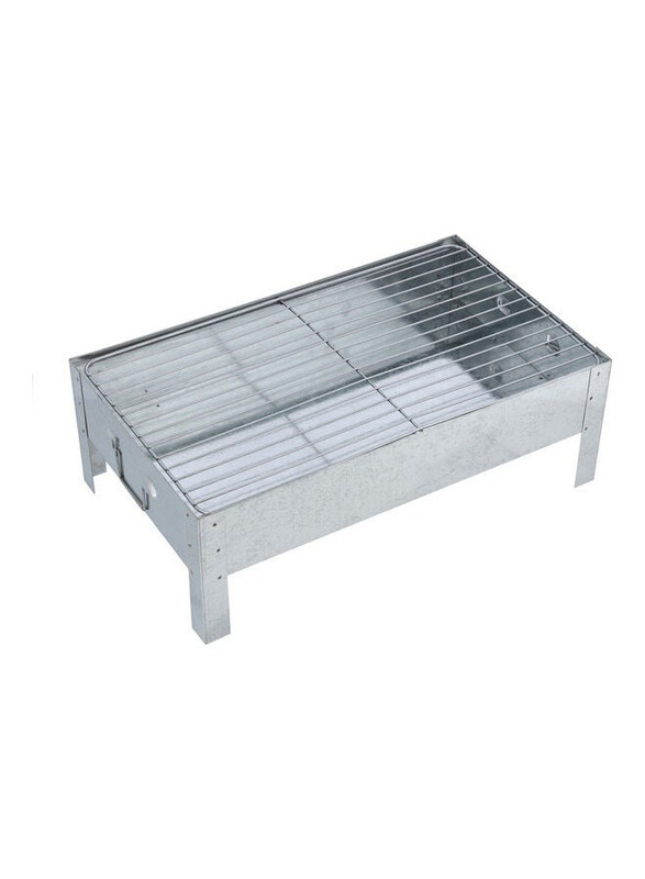 

Royalford 44.5 x 44.5 x 26.5cm BBQ Stand with Grill, RF10365, Silver