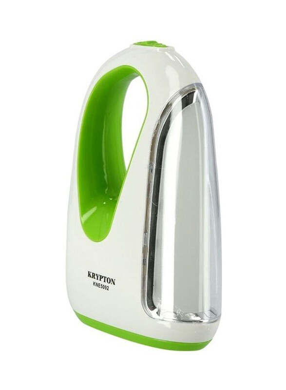 

Krypton Attractive Rechargeable LED Emergency Light, White/Green