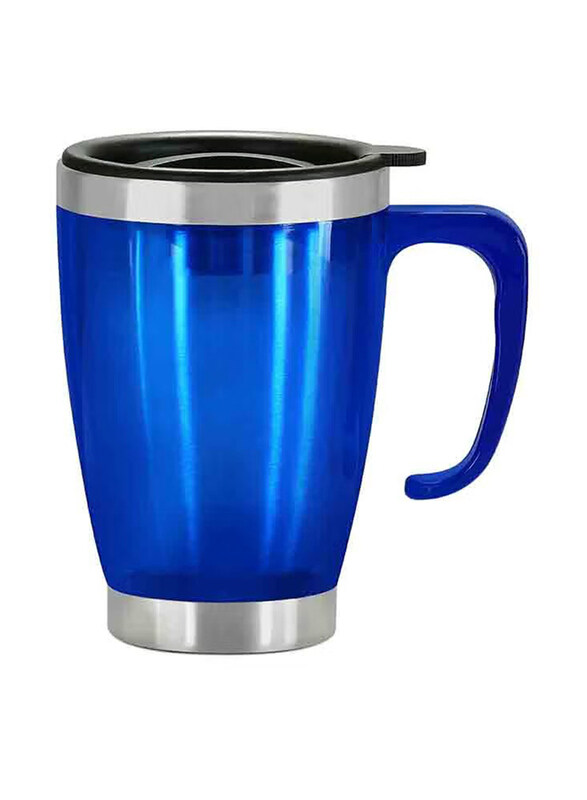 

Royalford Travel Mug, 14oz, Blue/Black