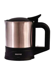 Geepas 1.7L Electric Kettle, 2200W, GK174, Silver