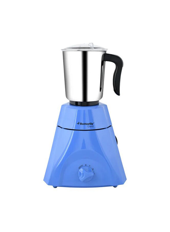 

Butterfly 2L Grand 2 Jar Mixer Grinder, 550W, BGR17159, Blue