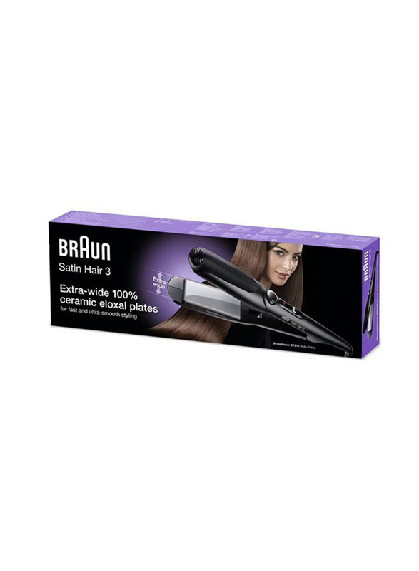 

Braun Satin Hair 3 Straightener, St310, Black