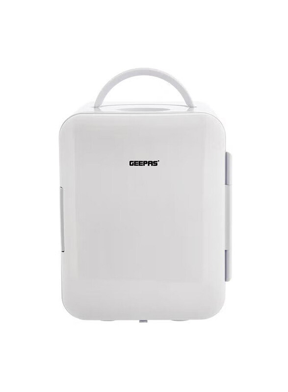

Geepas 4L Mini Refrigerator with Cold or Warm Function, GRF63043, White