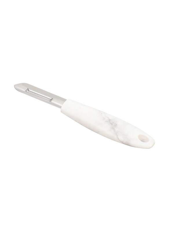 

Royalford Marble Designed Swivel Peeler, White/Grey