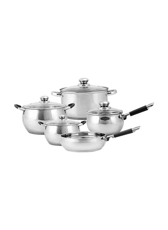 

Royalford 7-Piece Cookware Set, RF5123, Silver