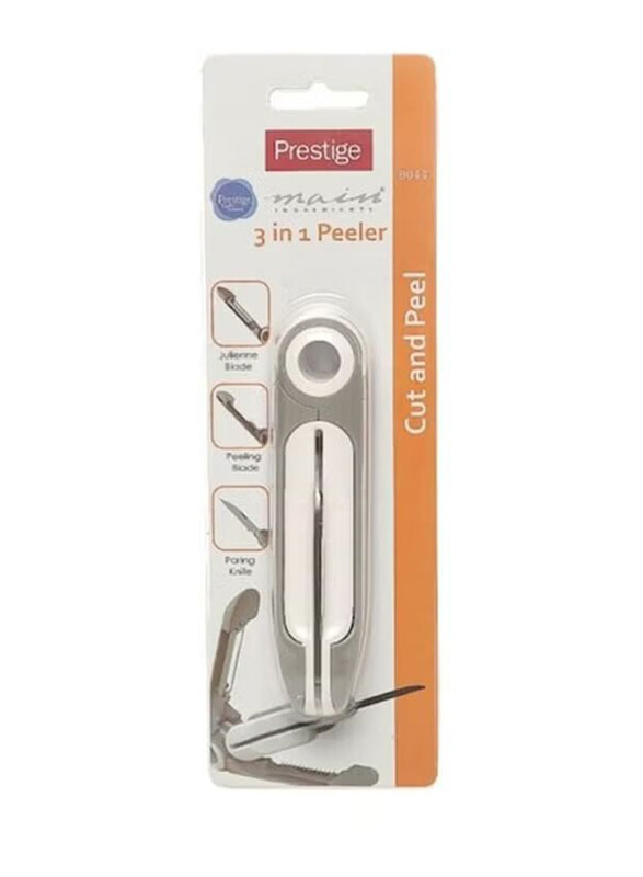 

Prestige 3-In-1 Vegetable Cutter, PR8044, White/Silver