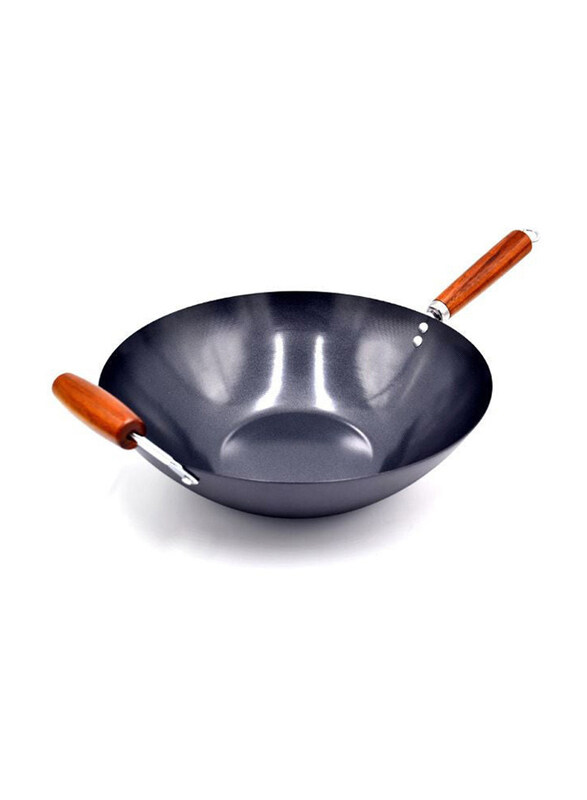 

Prestige 35cm Non-Stick Wok Pan, PR42251, Black