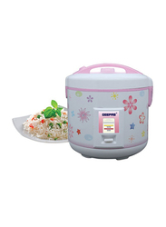 Geepas 3.2L Electric Rice Cooker, 1089W, GRC4331N, Pink