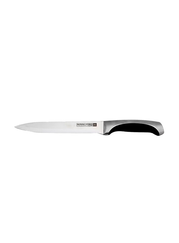 Royalford 5.5-inch Utility Knife, RF1804-UK, Silver/Black