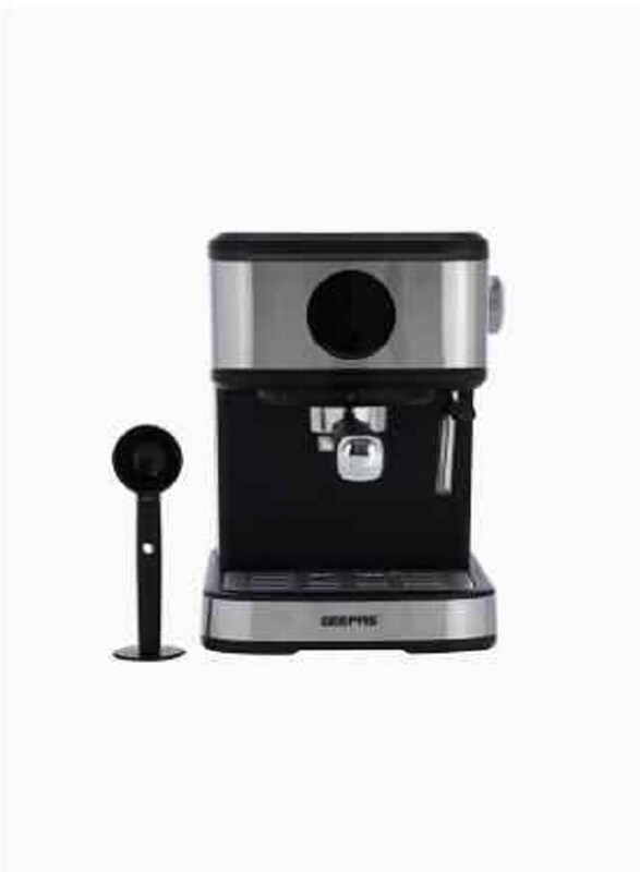 

Geepas 1.5L Cappuccino Maker, 850W, GCM41511, Silver/Black