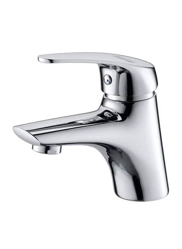 

Geepas Single Lever Wash Basin Mixer, 35mm, Silver